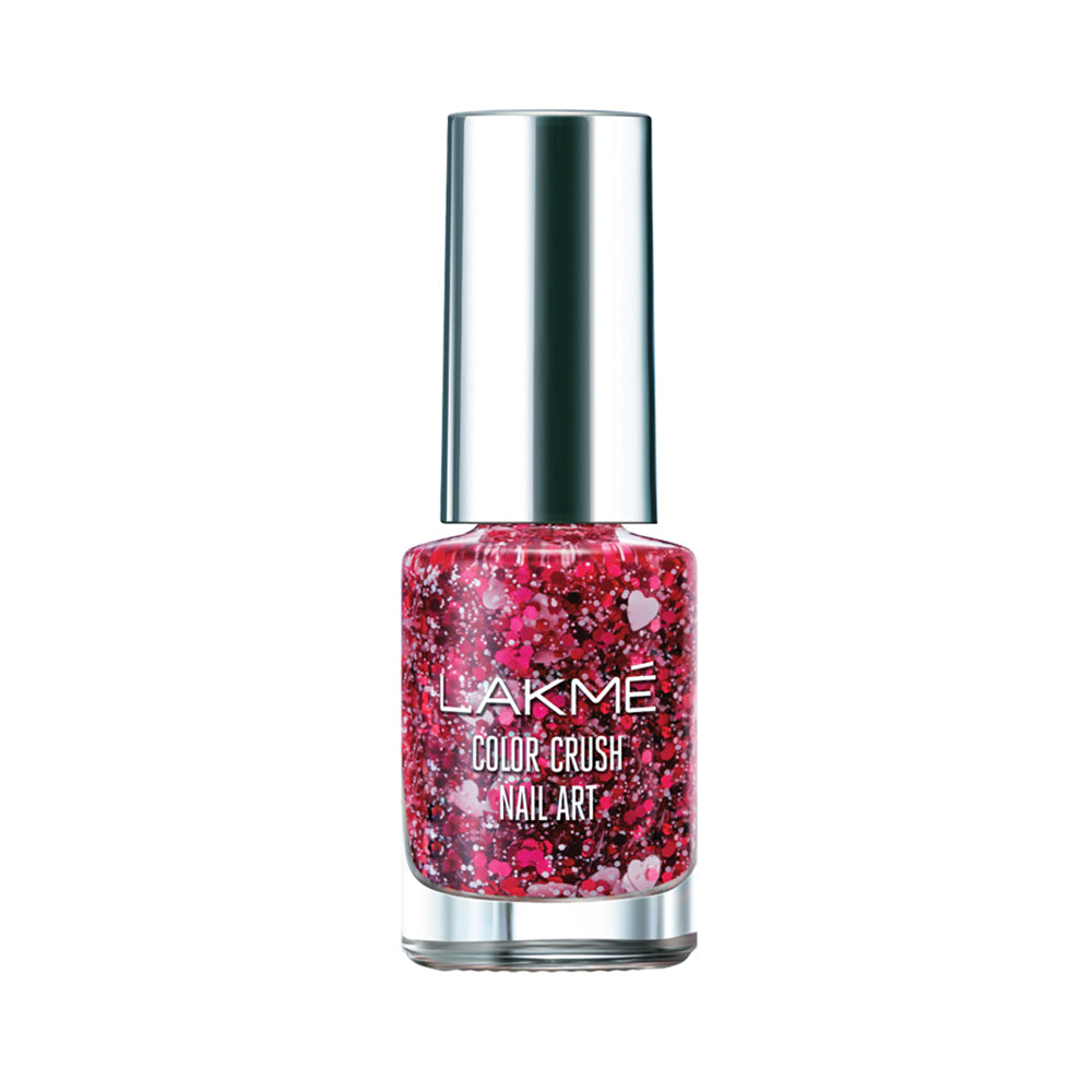 Buy Lakmé Color Crush Nail Art F4, Multicolor, 6 ml Online at Low Prices in  India - Amazon.in
