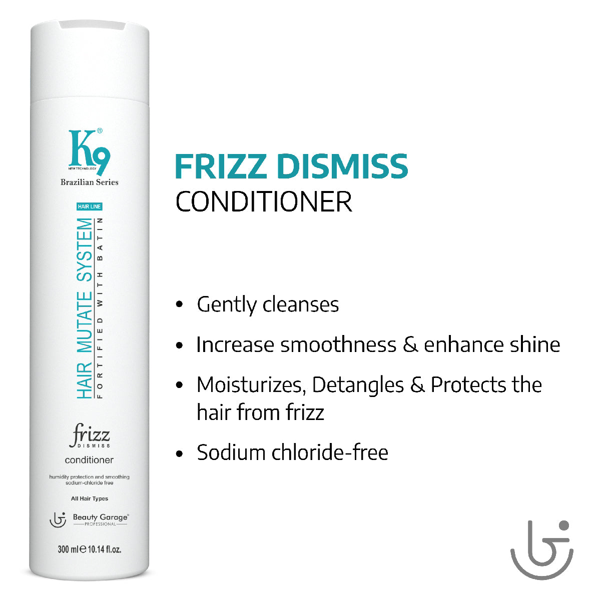 Beauty Garage Frizz Dismiss Shampoo + Conditioner