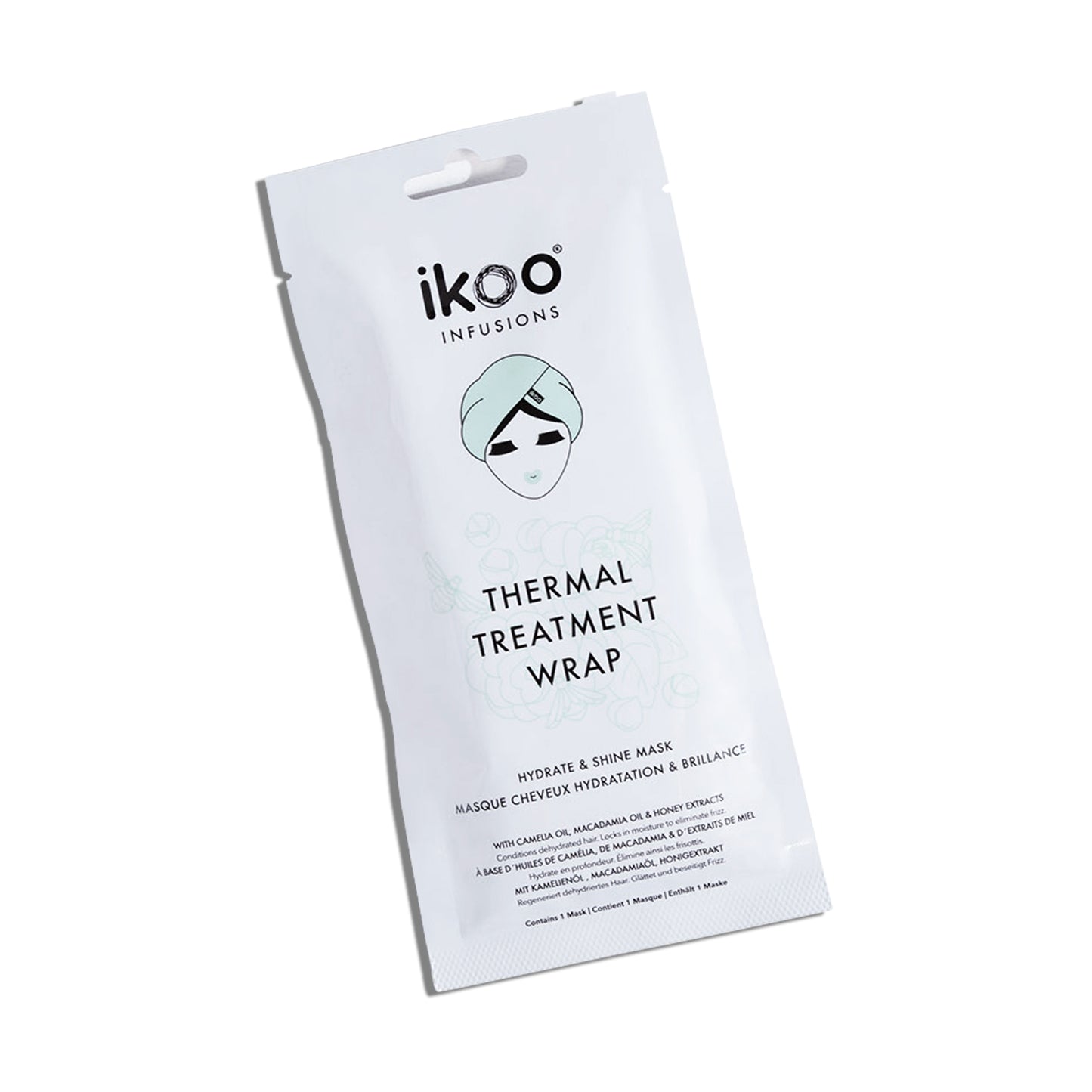 Ikoo Thermal Treat.Wrap hydrate & shine Mask