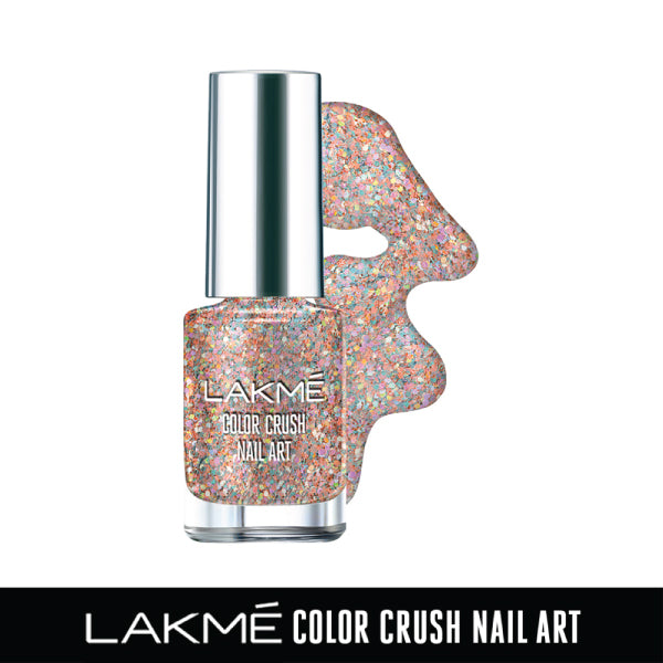 Buy Lakme Color Crush Nail Art - G4 + Nail Polish Remover Combo Online