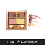 Lakme 9 to 5 Eye Color Quartet Eye Shadow Desert Rose 7g