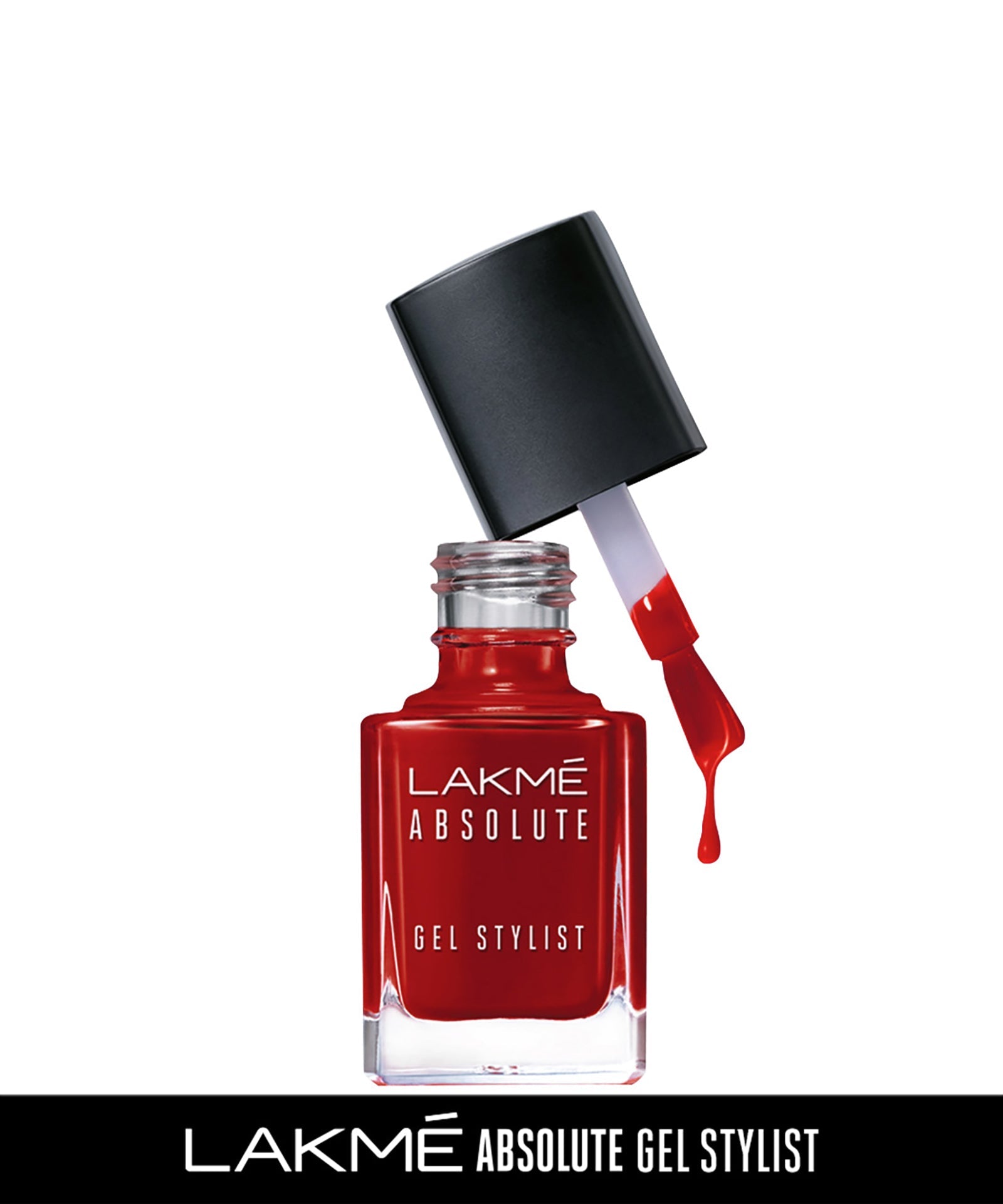 Buy Lakme Absolute Gel Stylist Nail Color, Poison (12 ml) Online | Purplle